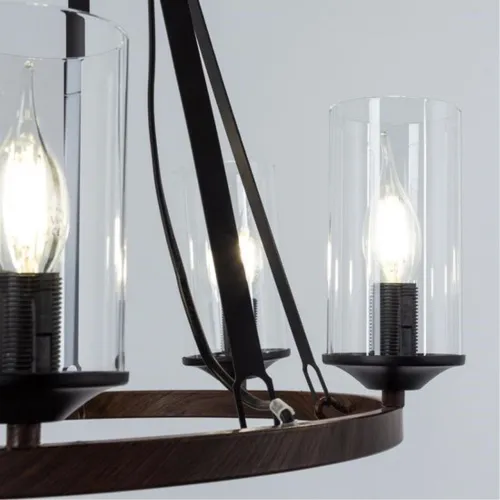 Подвесная люстра Arte Lamp Dalim A7014SP-5BK  фото 3