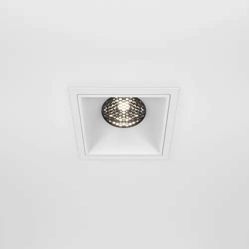 Встраиваемый светильник Maytoni Alfa LED DL043-01-15W4K-D-SQ-W  фото 10